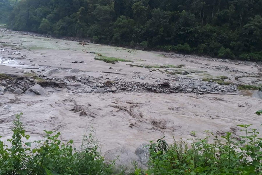 अछाममा बाढीले बस्ती बगायो, ६ जनाको शव भेटियो, १५ जना बेपत्ता