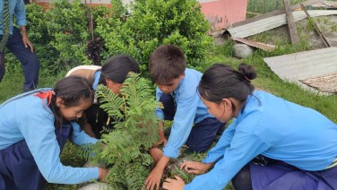 युडब्लुएस नेपालले विभिन्न कार्यक्रम गरेर ३ दिन मनायाे विश्व वातावरण दिवस